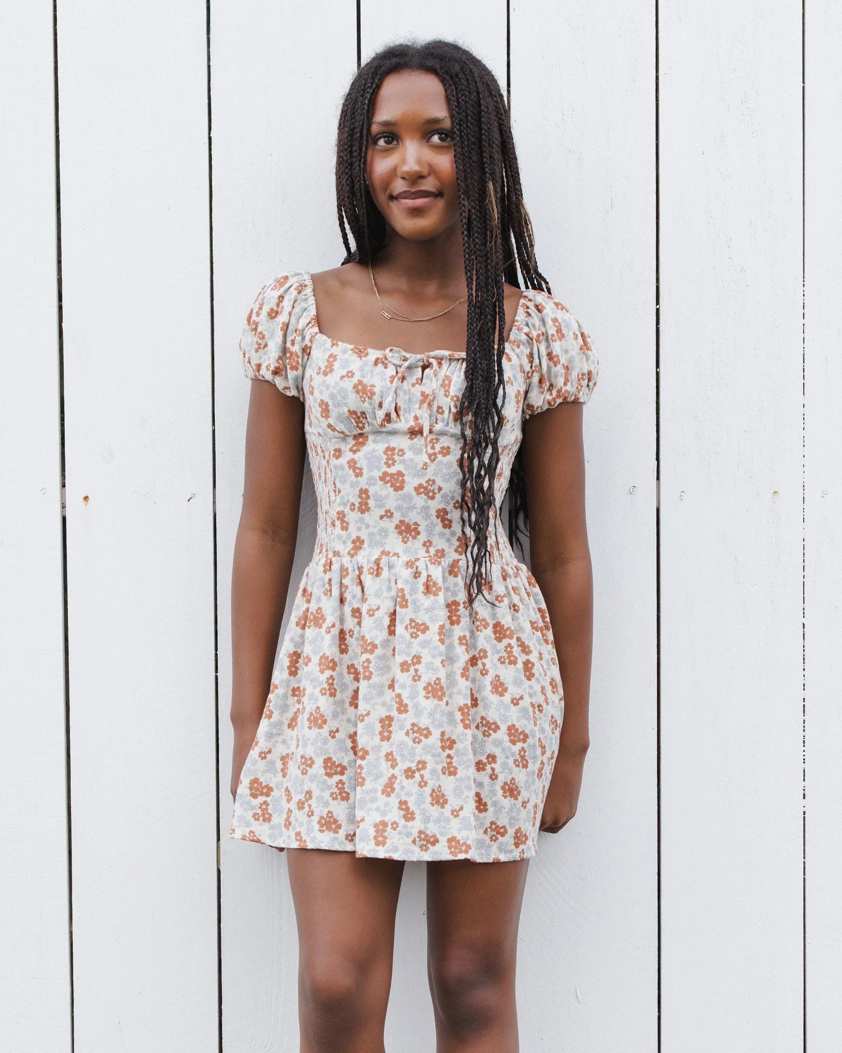 RYLEE + CRU Teen Alex Dress Americana Floral - Image 6