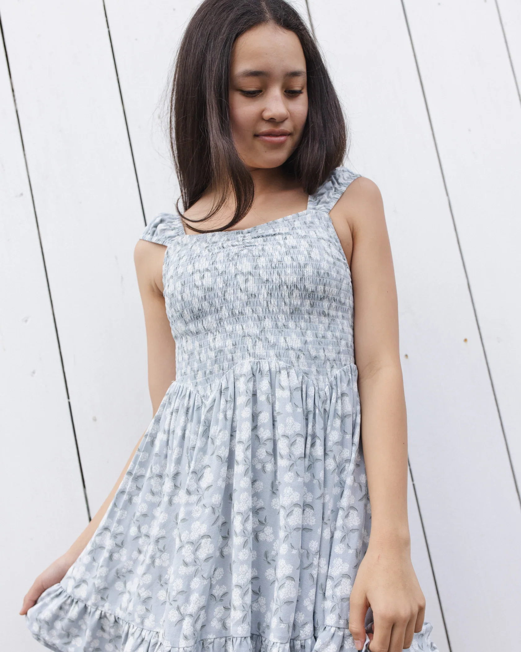RYLEE + CRU Teen Kalina Dress Hydrangea - Image 5