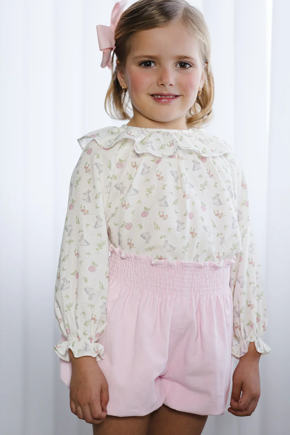 Sal & Pimenta Marshmallow Bunnies Bubbly Shorts and Top Set - Image 3