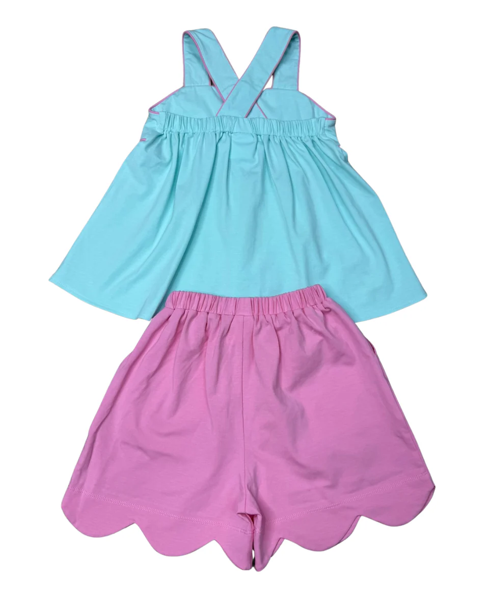 Scream For Ice Cream Applique Short Set - Image 2