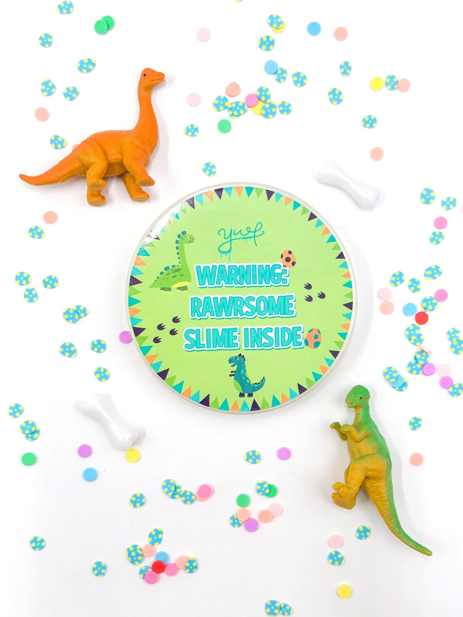 Sensory Slime -Slime-A-Saurus Rex Slime - Image 3