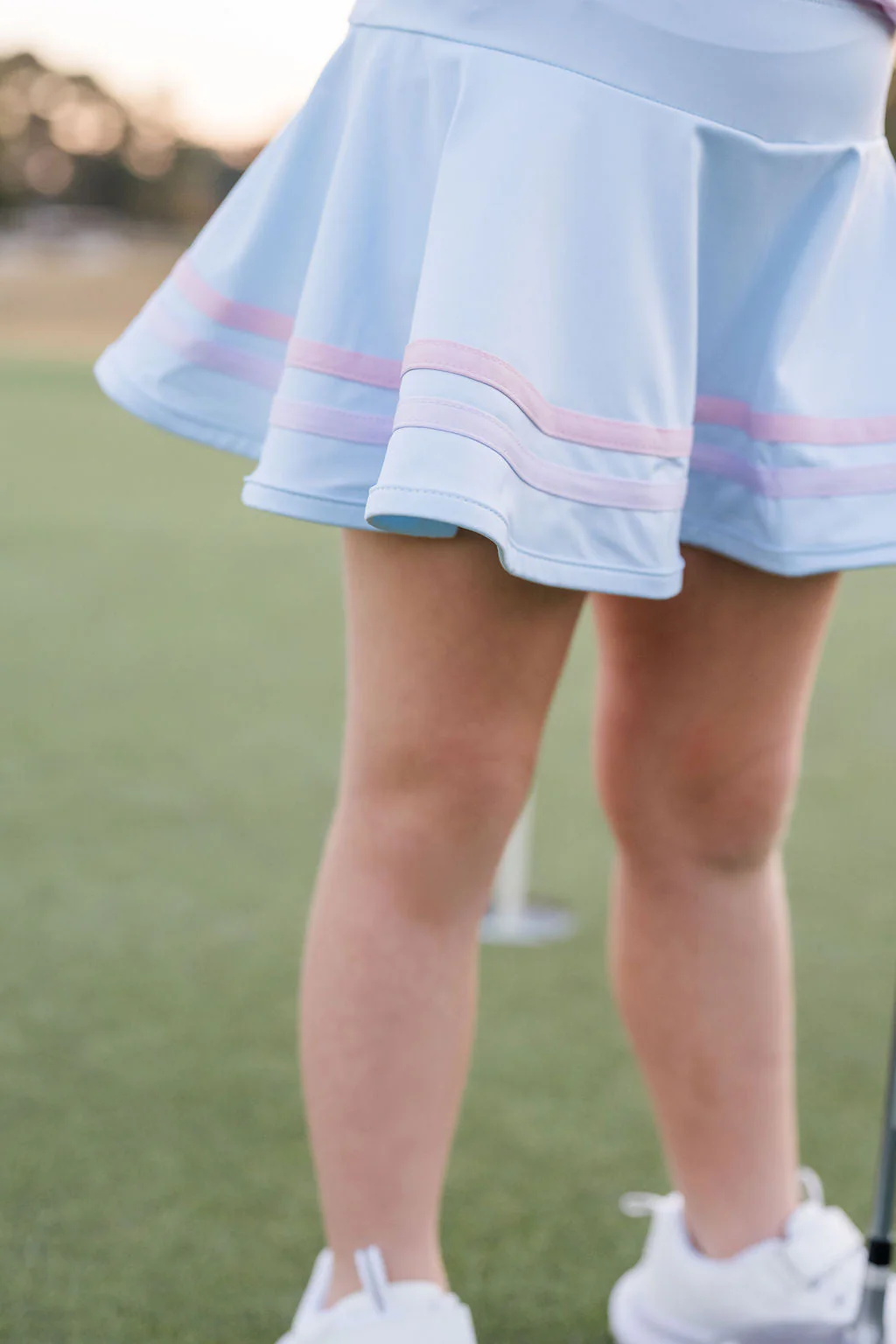 Set Athletics Callie Skort - Cotton Candy Blue, Cotton Candy Pink, Petal Purple- Set Athletics - Image 2