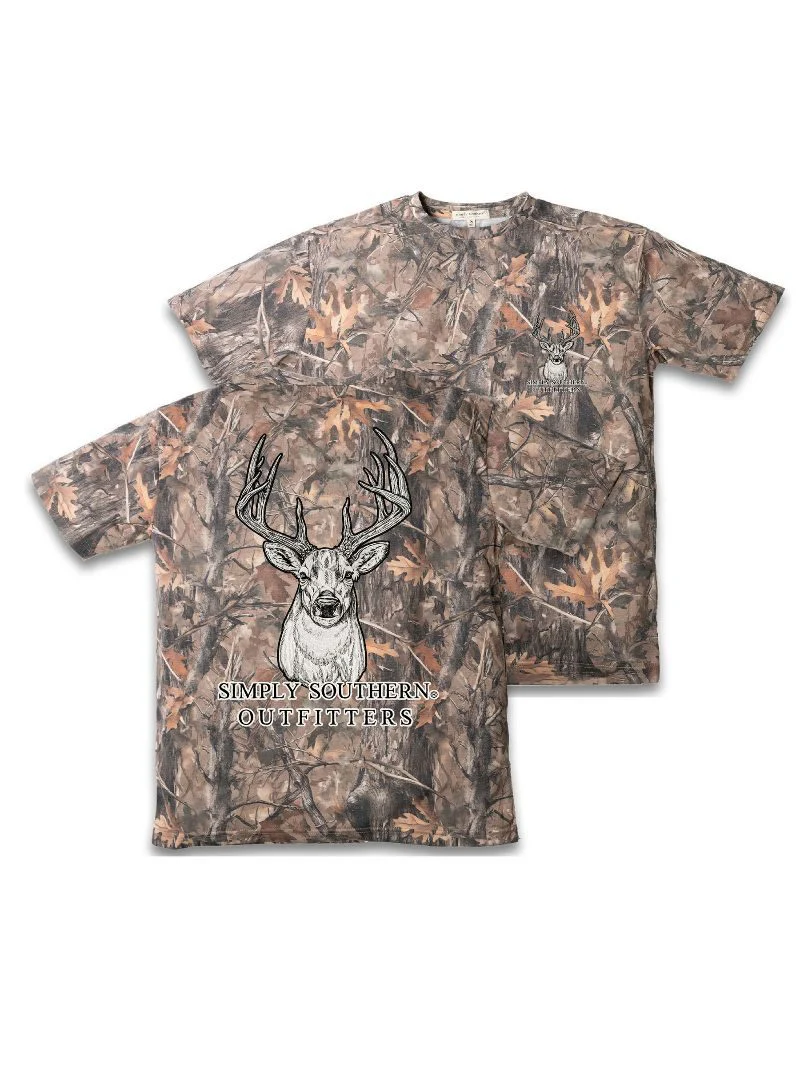 Simply Southern Boys Buck/Camo T-Shirt - Image 2