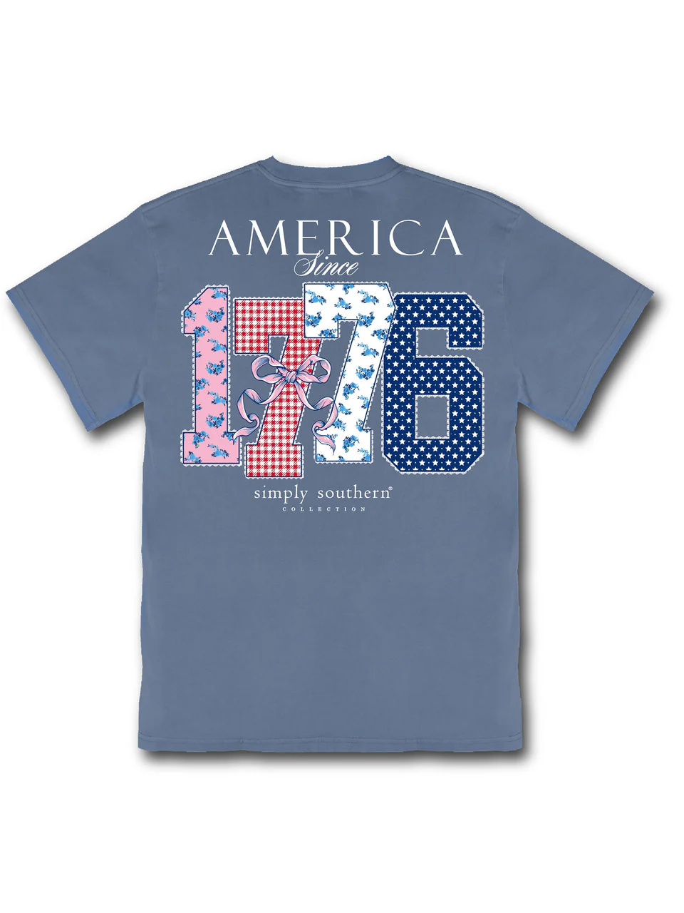 Simply Southern Girls Patriotic America 1776 T-Shirt - Image 4
