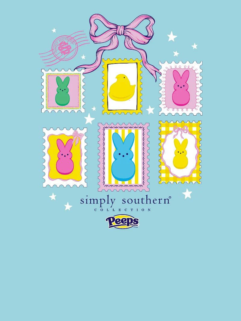 Simply Southern PEEPS Agean T-Shirt - Image 2
