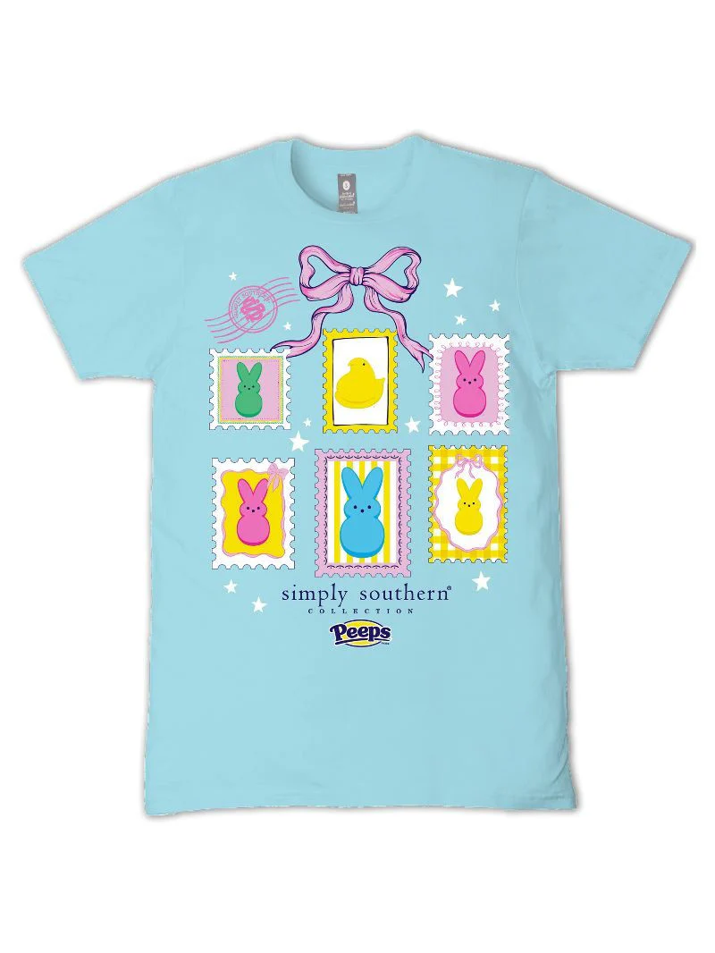 Simply Southern PEEPS Agean T-Shirt - Image 3