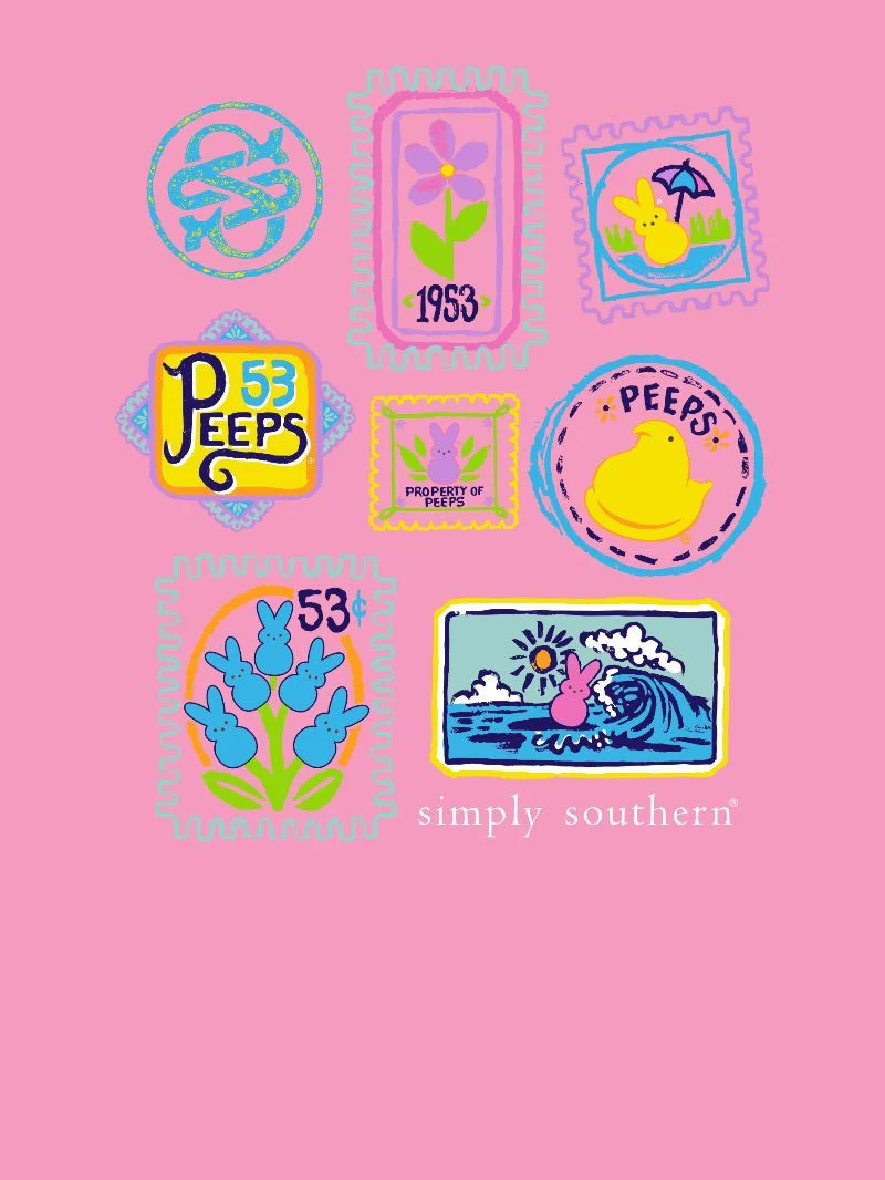 Simply Southern PEEPS Blushberry T-Shirt - Image 2