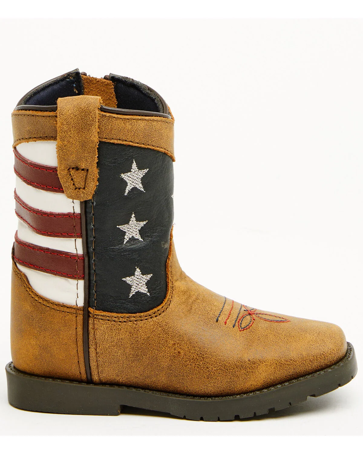 Smoky Mountain Boots- TODDLER STARS AND STRIPES WESTERN BOOTS - SQUARE TOE - Image 3
