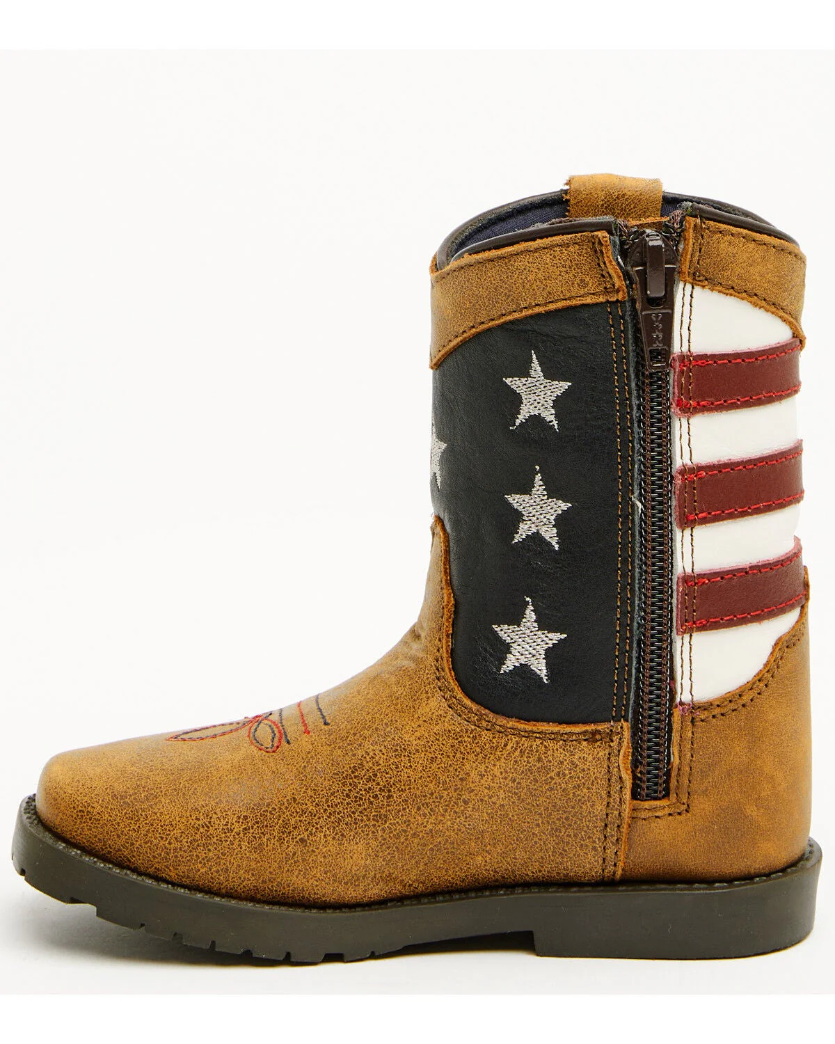 Smoky Mountain Boots- TODDLER STARS AND STRIPES WESTERN BOOTS - SQUARE TOE - Image 4