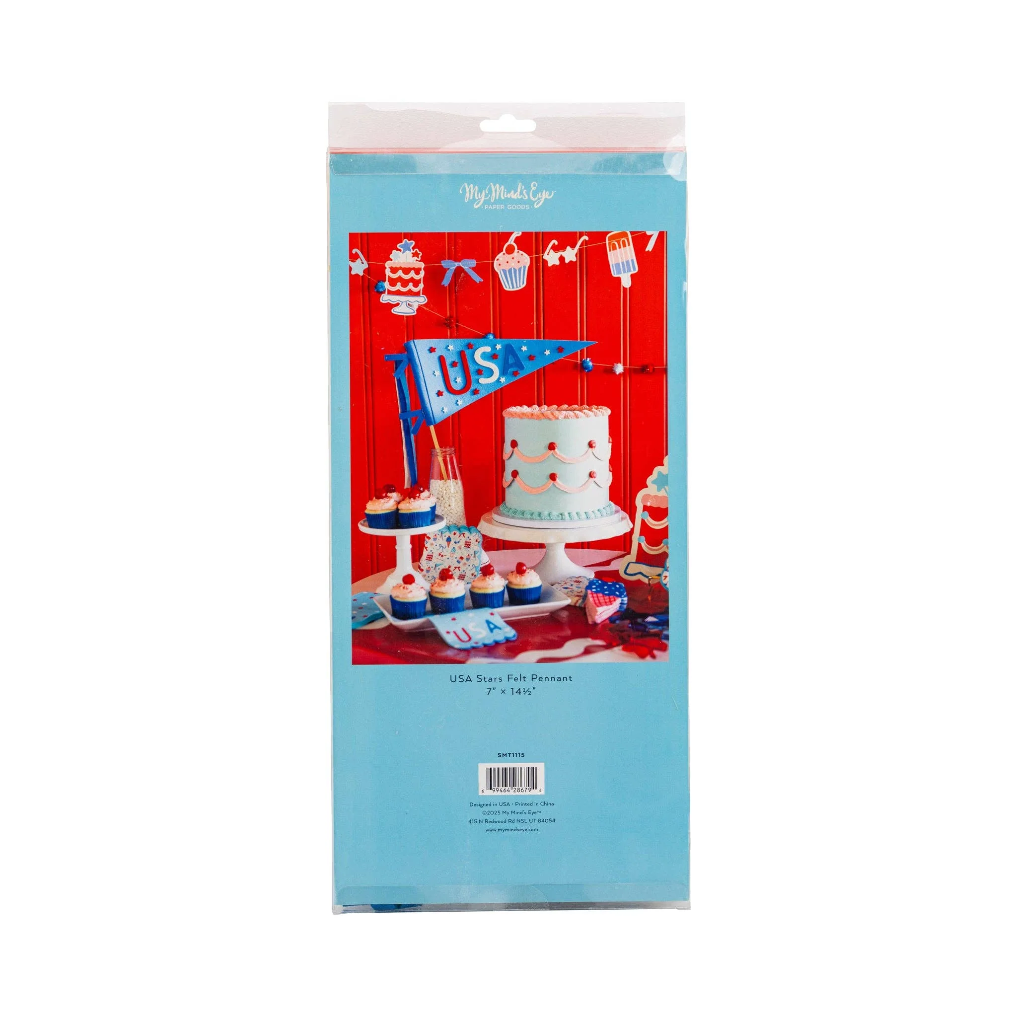 SMT1115 - Summertime Felt Pennant Banner - Image 6