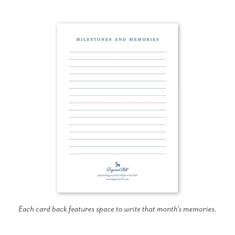 SNIPS AND SNAILS BABY MILESTONE CARDS - Image 10