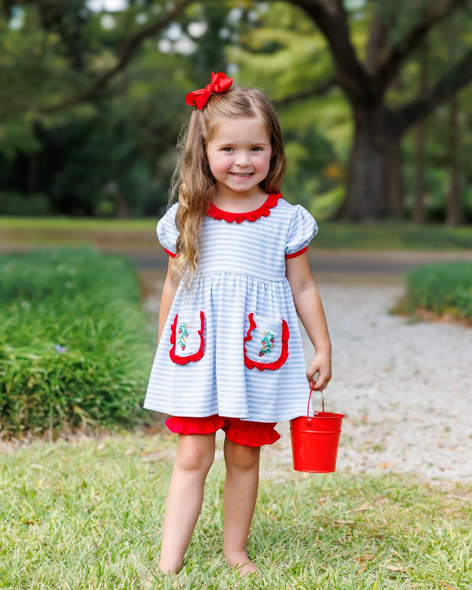 So Berry Sweet Bloomer Set by Jellybean by Smock Candy - Image 2