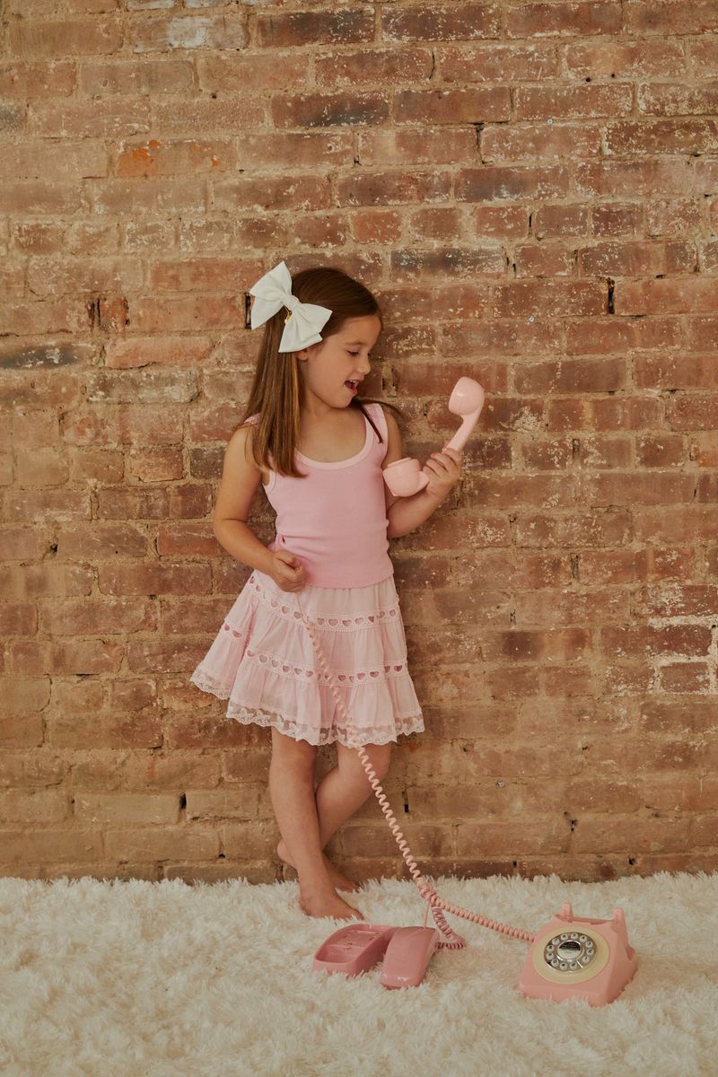 Sofia Pink Mini Skirt - Image 5