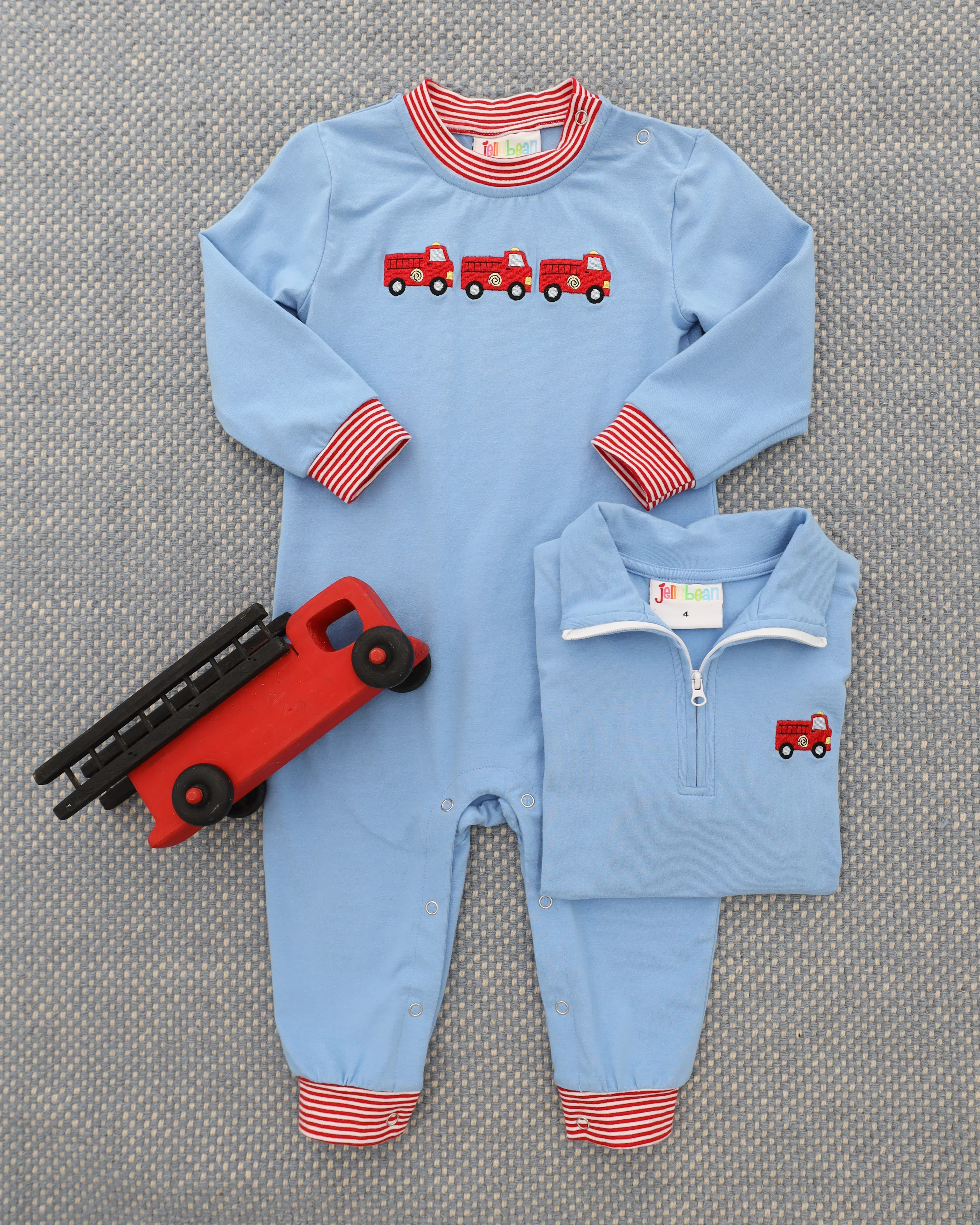 Sound the Siren Romper Jellybean by Smock Candy - Image 3