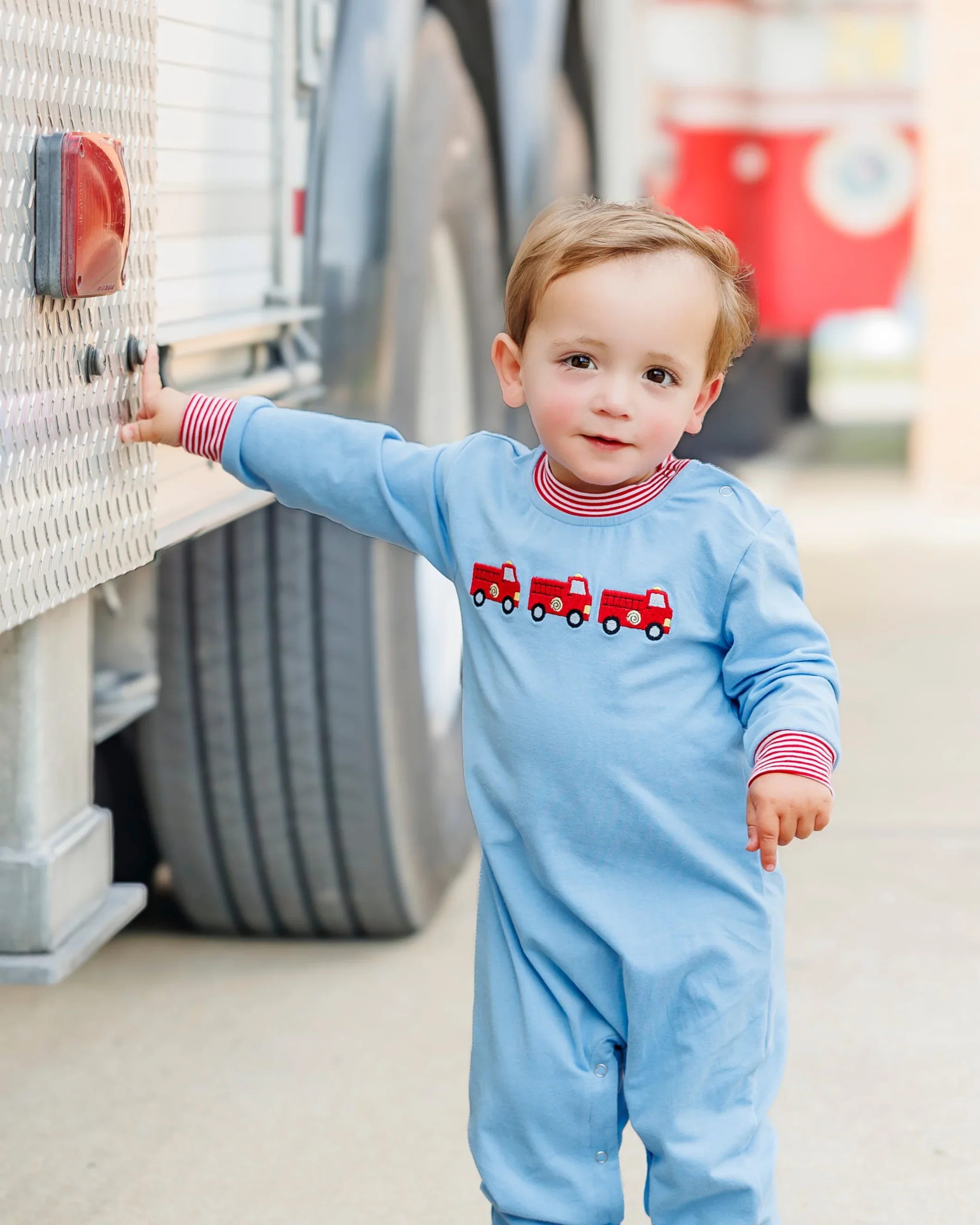 Sound the Siren Romper Jellybean by Smock Candy - Image 5