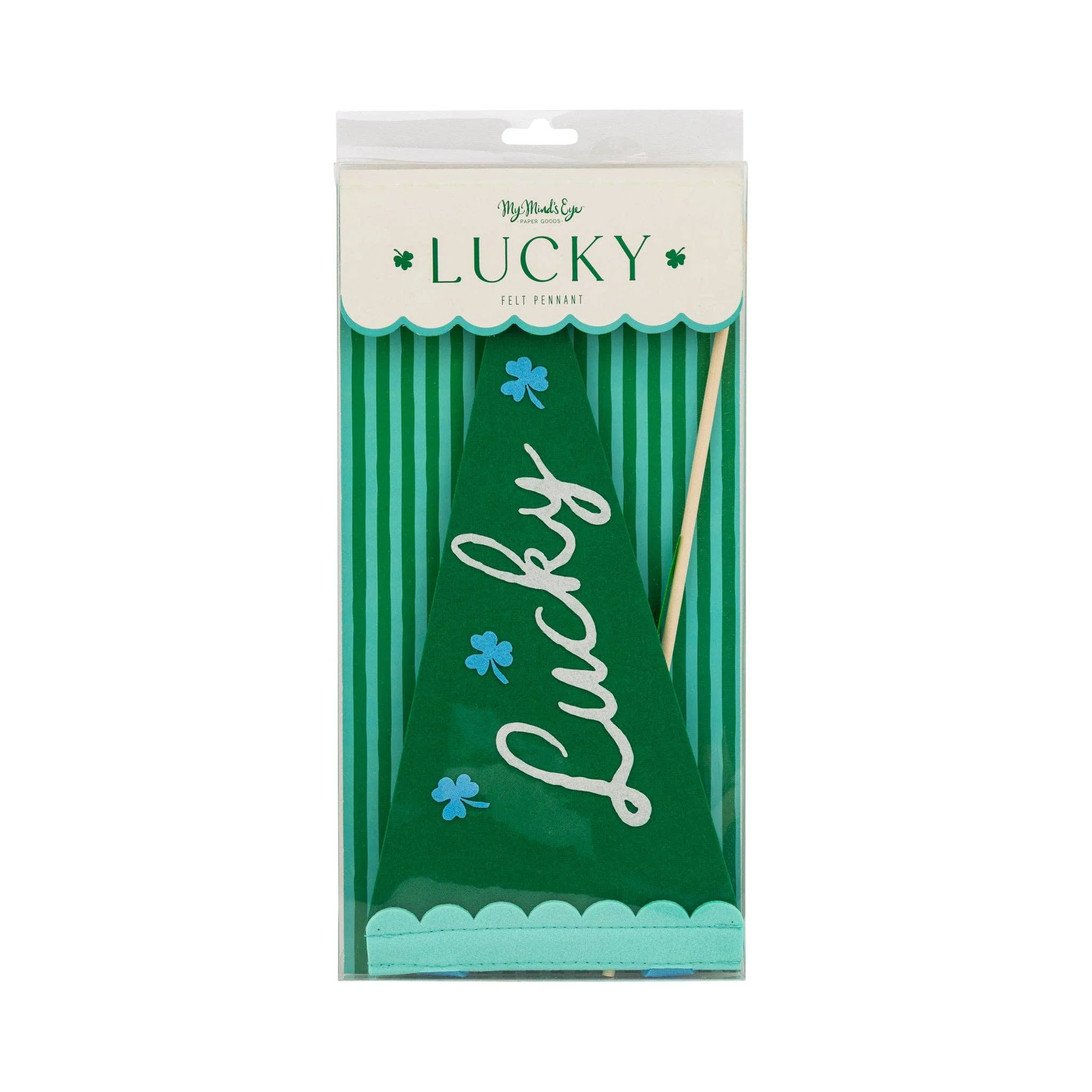 SPD1215 - Lucky Felt Pennant - Image 3
