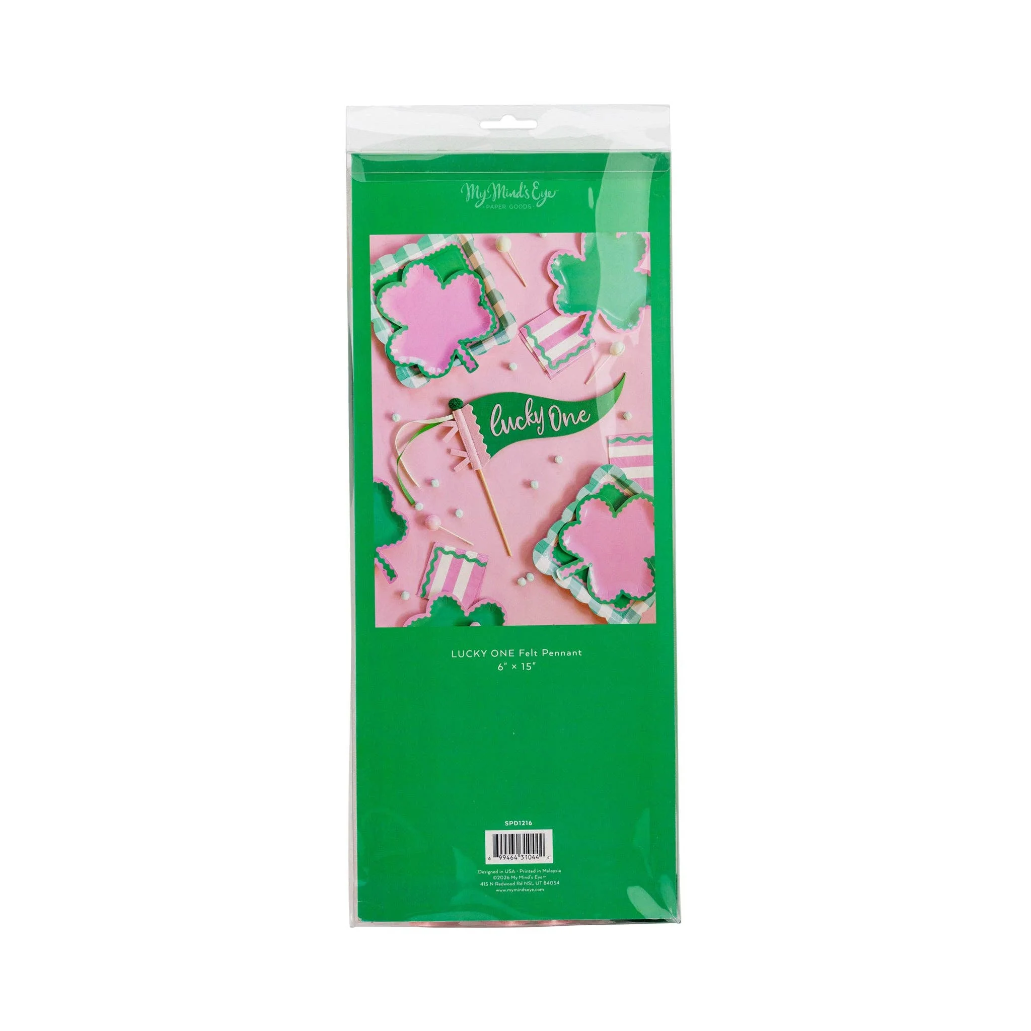 SPD1216 - Lucky One Felt Pennant - Image 4
