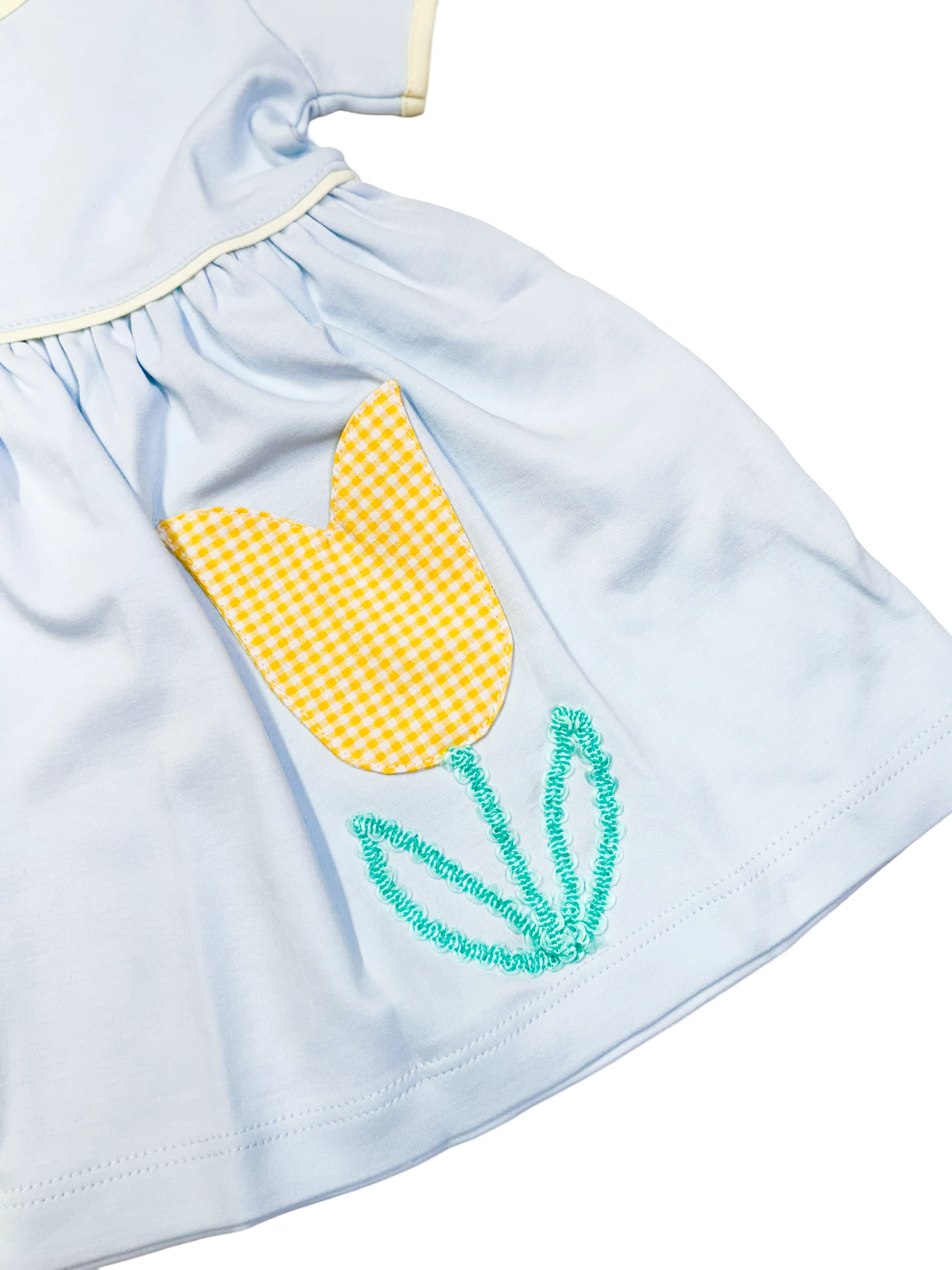 Squiggles Dress w Tulip Pockets - Image 2