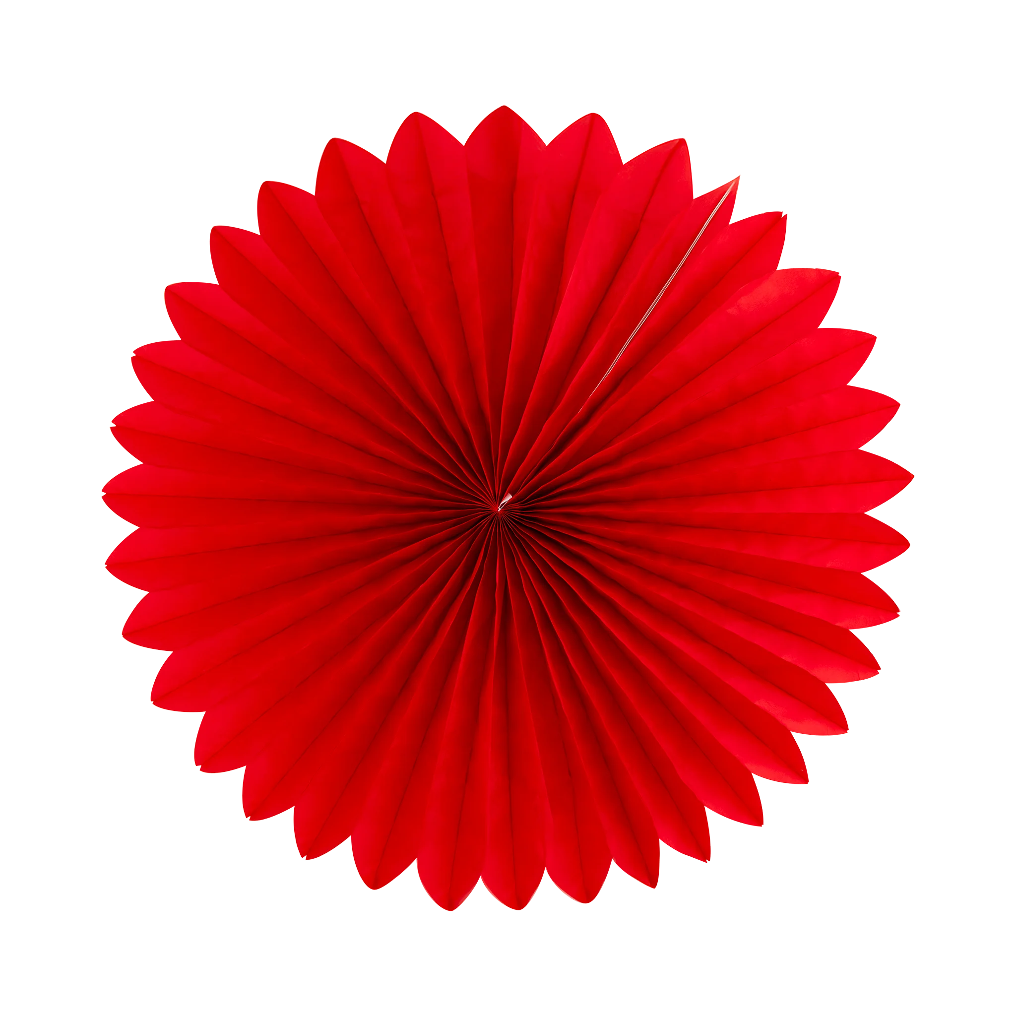 SSP1002 - Red White and Blue Tissue Party Fans - Image 6