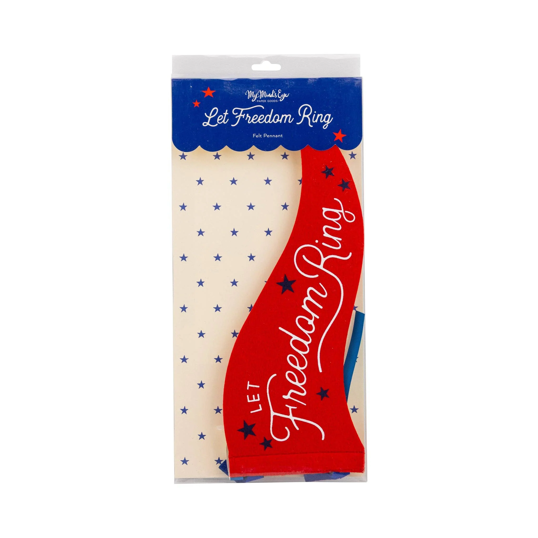 SSP1115 - Let Freedom Ring Felt Pennant Banner - Image 6
