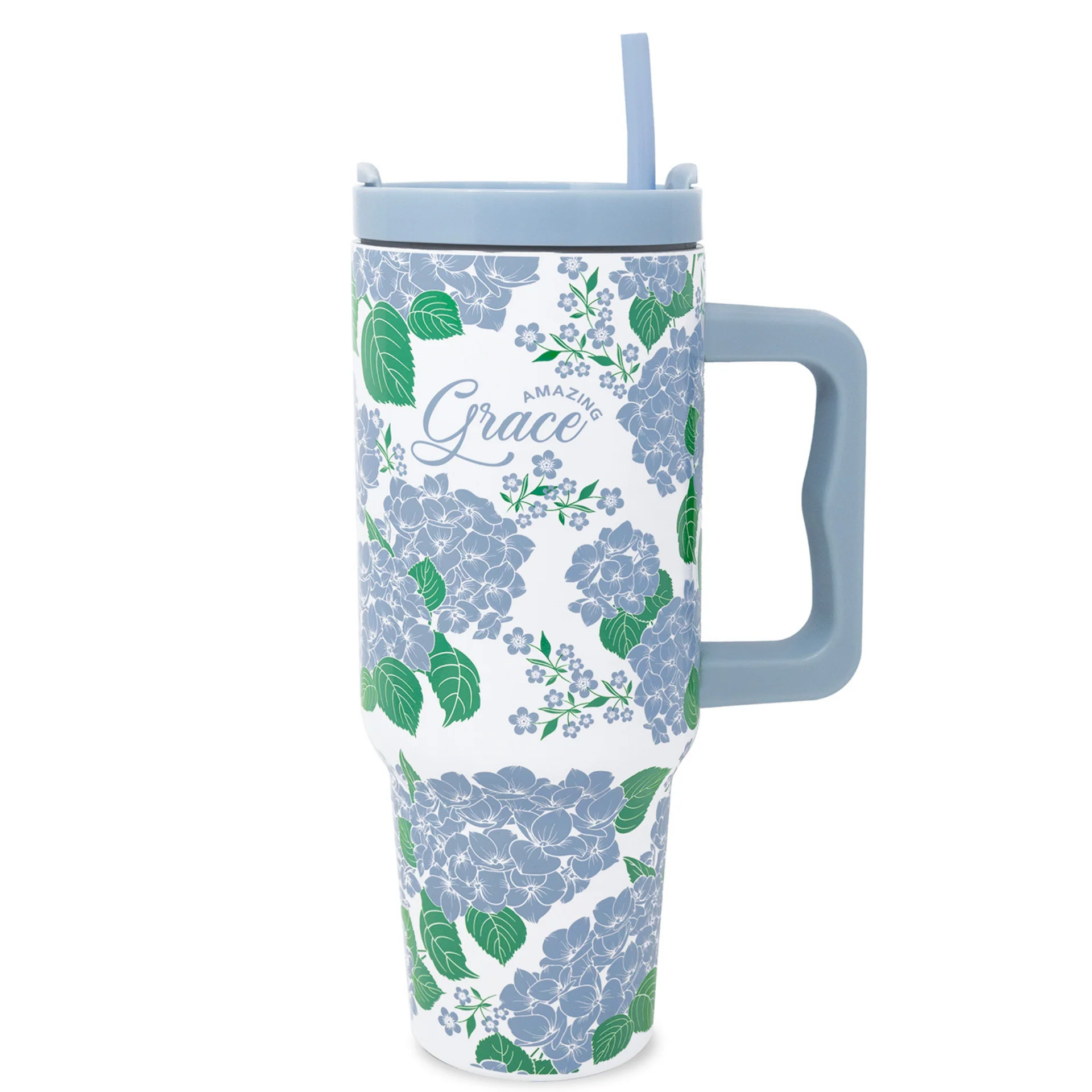 STAINLESS STEEL 40 OZ. TUMBLER, AMAZING GRACE - Image 2