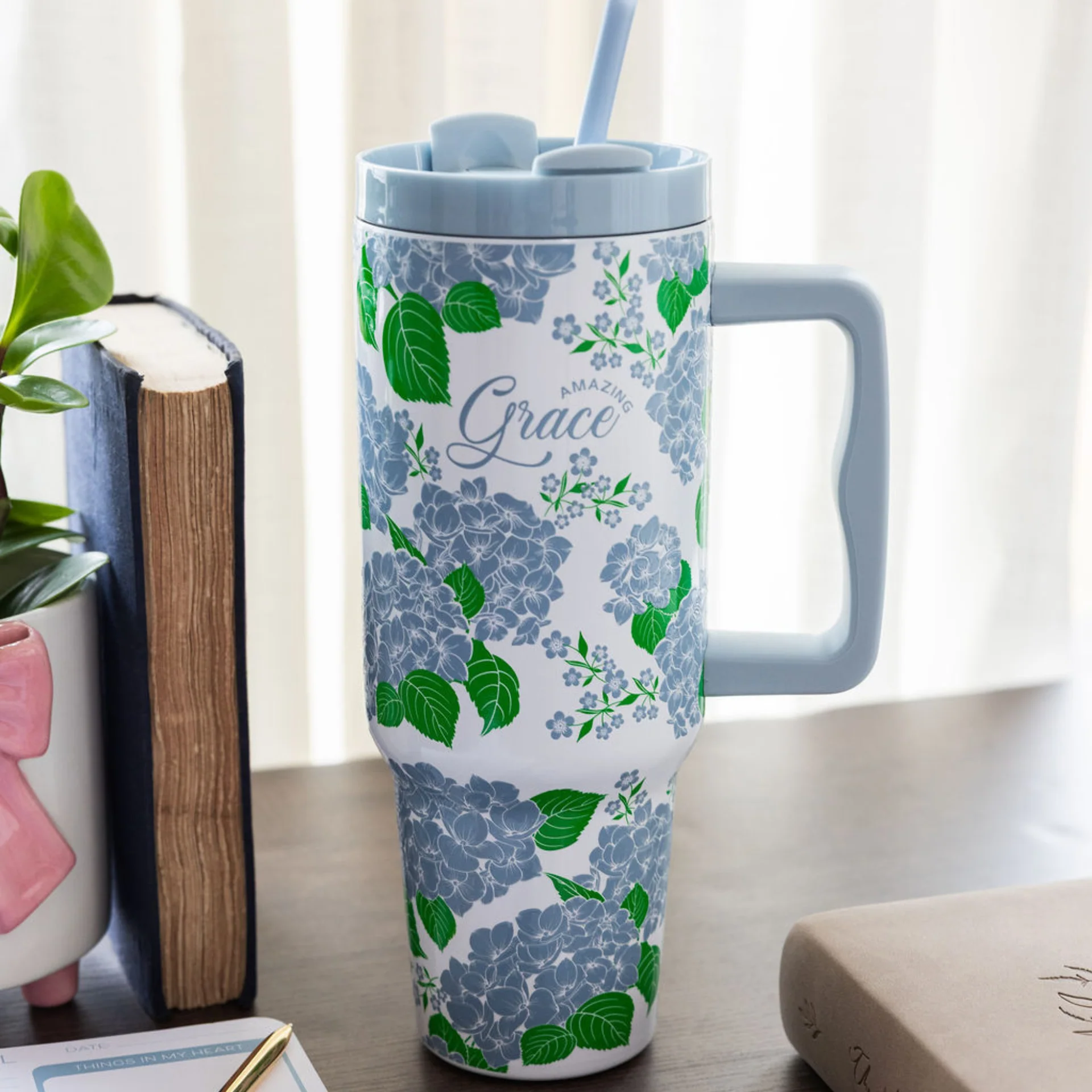 STAINLESS STEEL 40 OZ. TUMBLER, AMAZING GRACE - Image 5