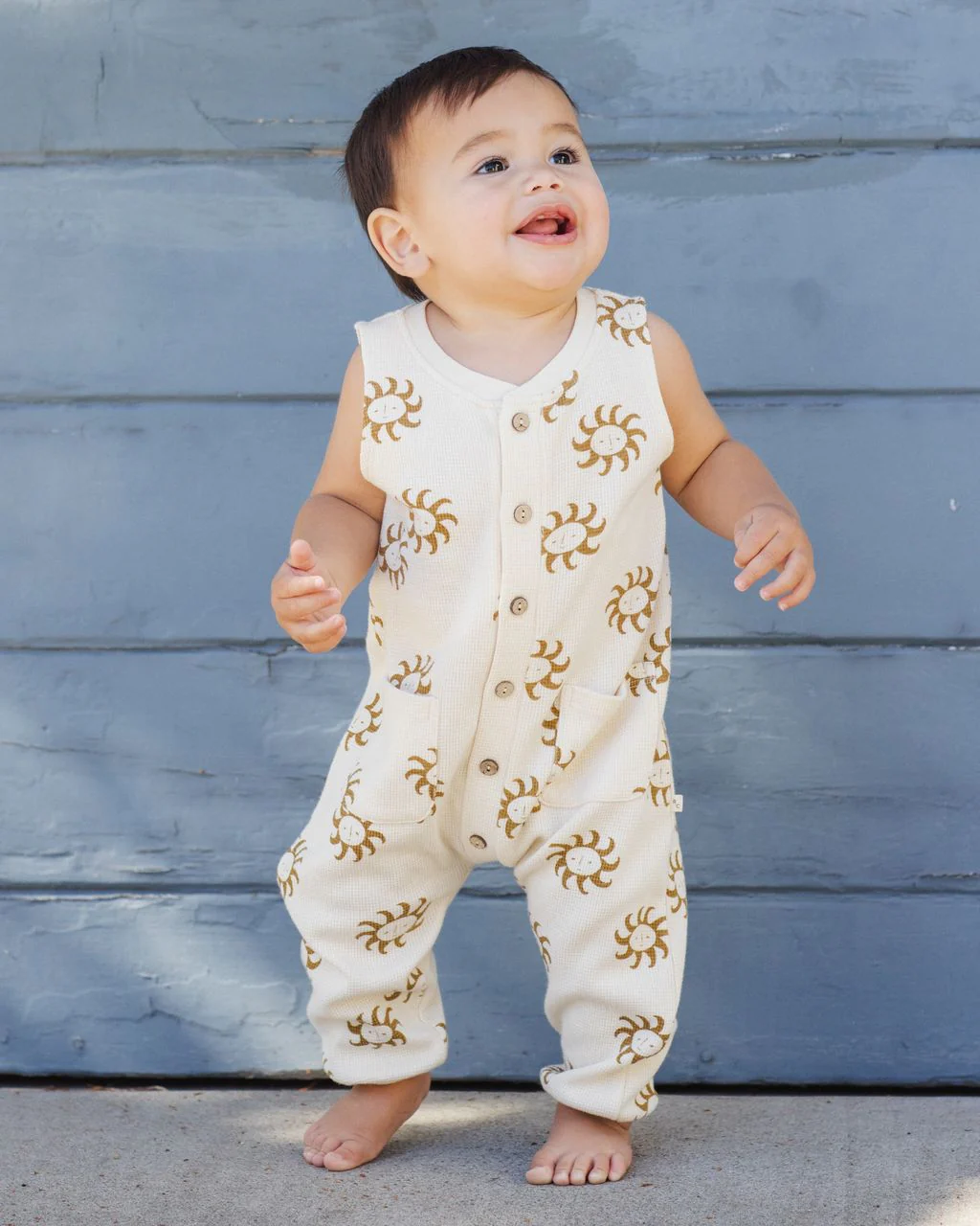 SUMMER WAFFLE JUMPSUIT SUNNY - Image 3
