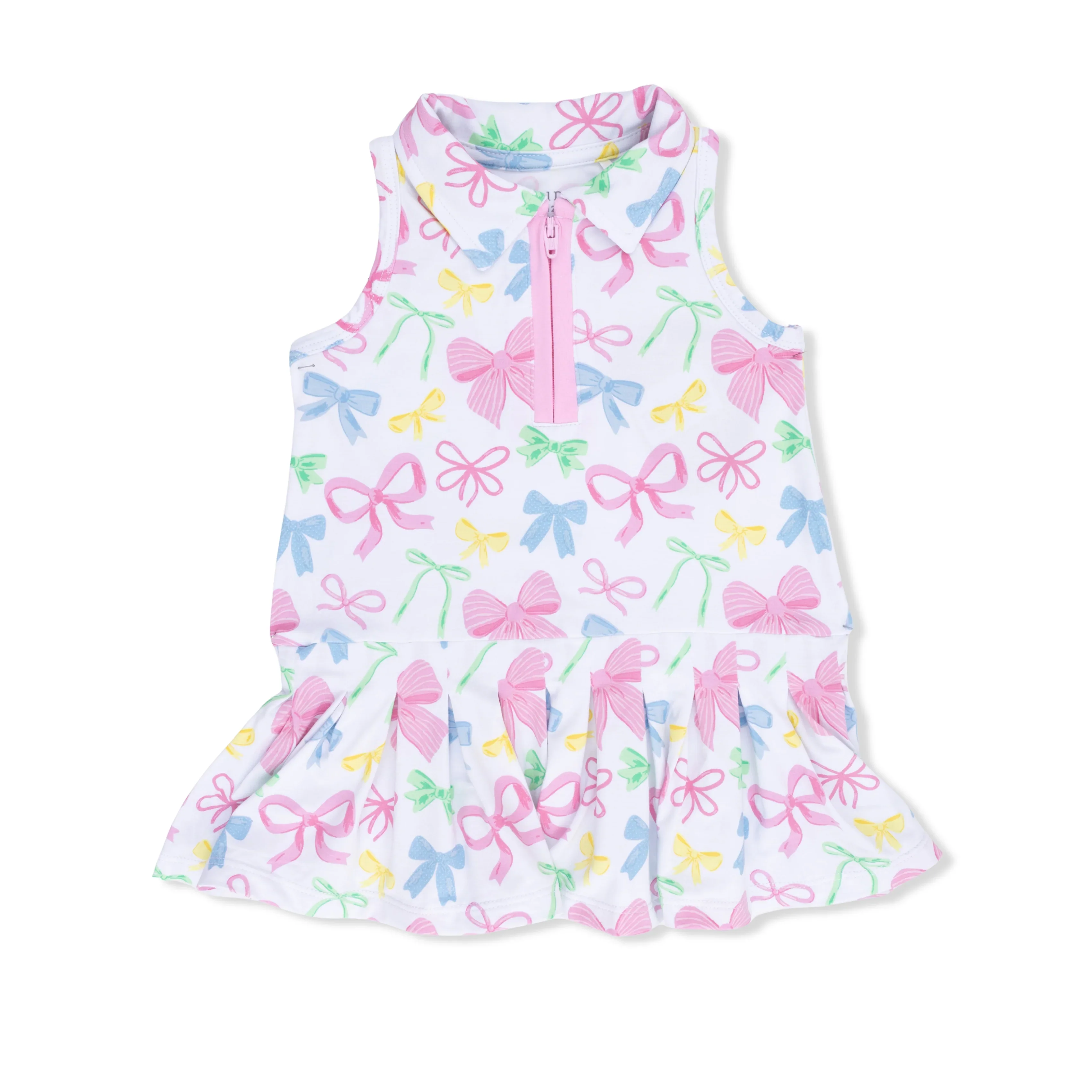 Sweet Bows - Polo Tennis Dress with Cartwheel Short - Image 3