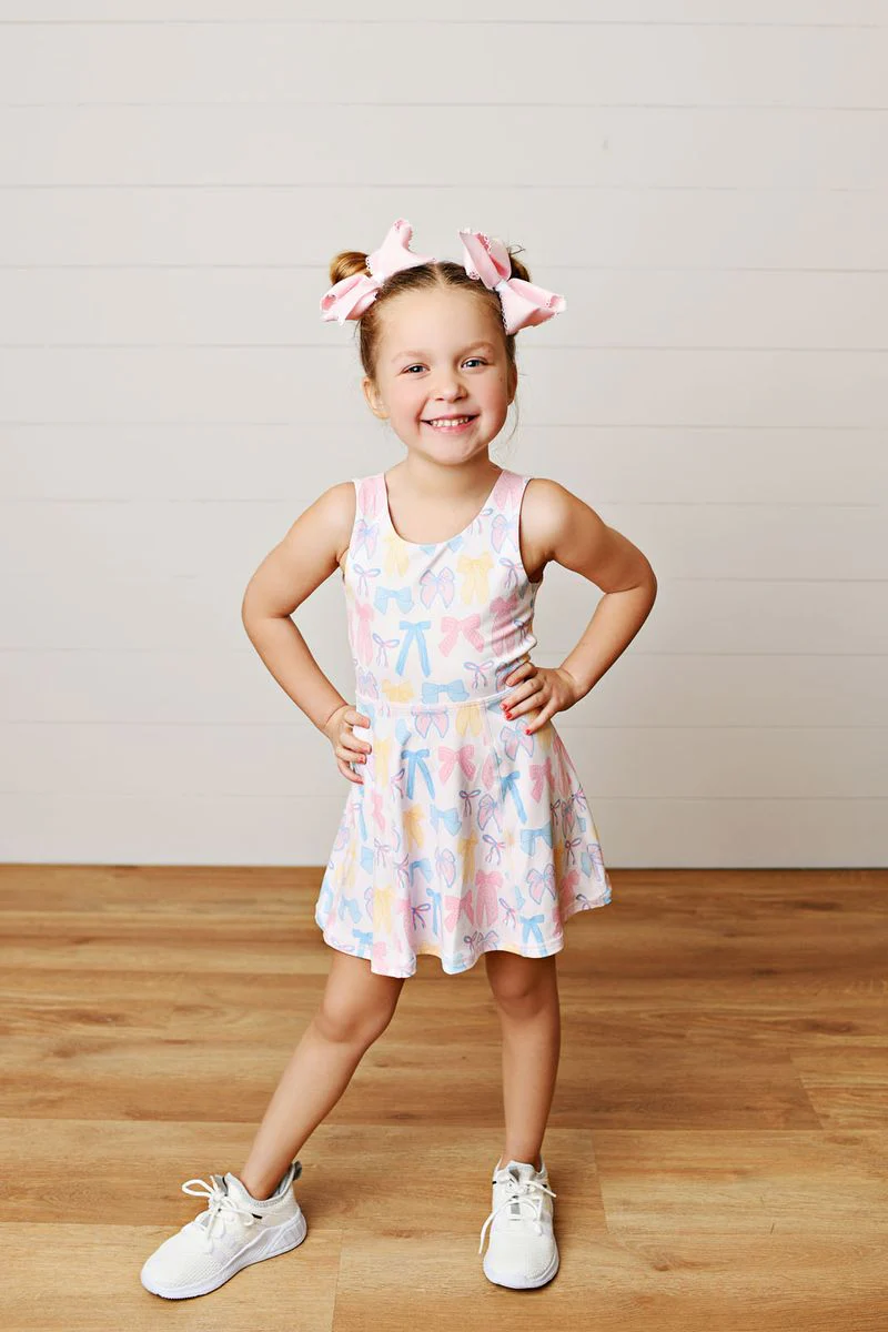 Swoon Spring Bow Active Tennis Dress - Image 2