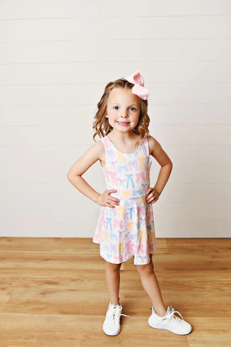 Swoon Spring Bow Active Tennis Dress - Image 6