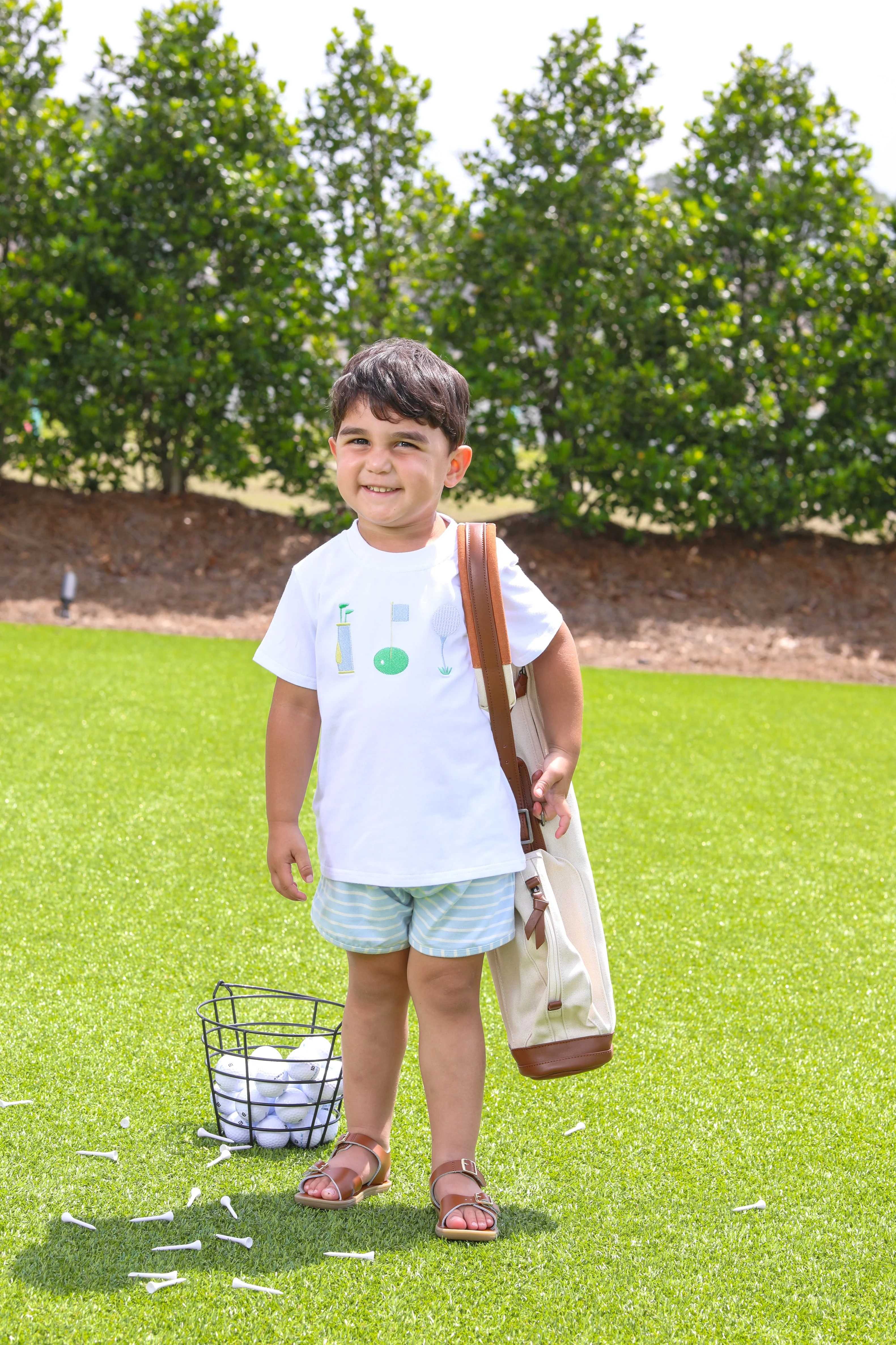 Trotter Street Kids Tee Time Short Set - Image 3