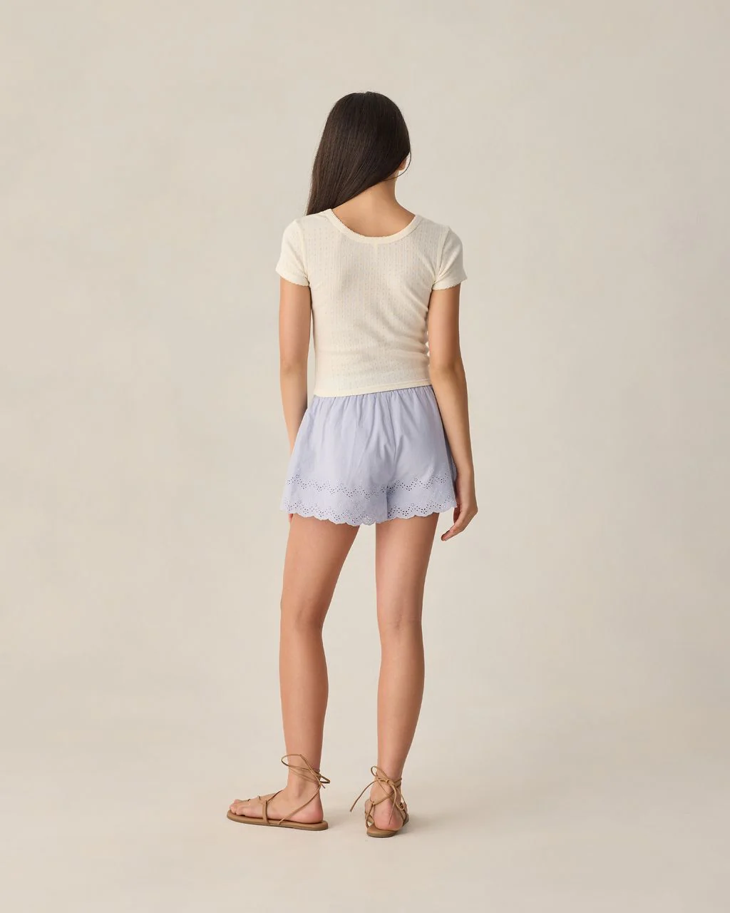 TEEN REMI SHORTS PERIWINKLE - Image 7
