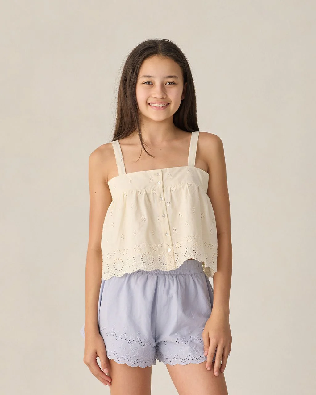 TEEN REMI SHORTS PERIWINKLE - Image 8