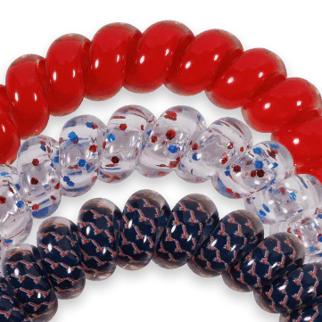 Teleties Atlanta Braves Large Hair Ties - Image 3