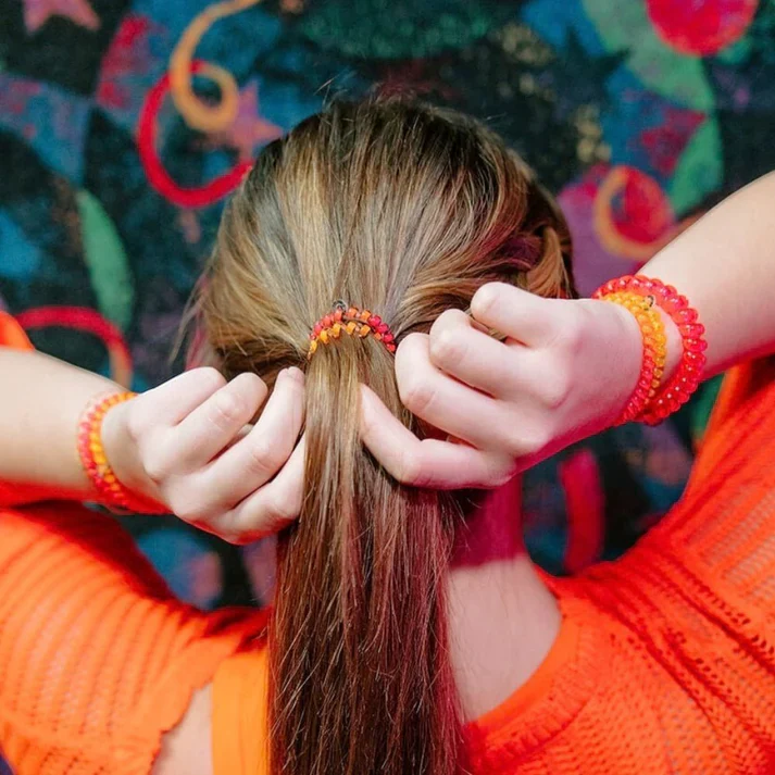 Teleties Day Rave Small Hair Ties - Image 4