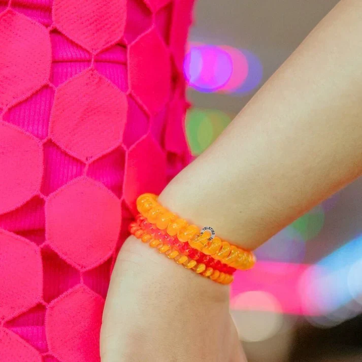Teleties Day Rave Small Hair Ties - Image 5