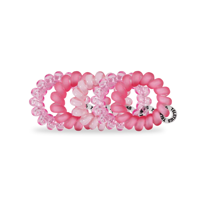 Teleties Pretty in Pink Tiny Hair ties - Image 2