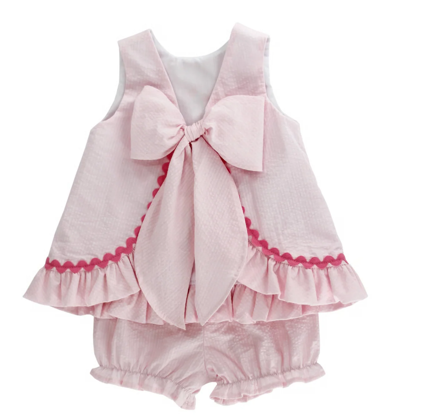 The Bailey Boys GOOSE IN BOOTS-ANGEL DRESS TIE W/BLOOMER - Image 2