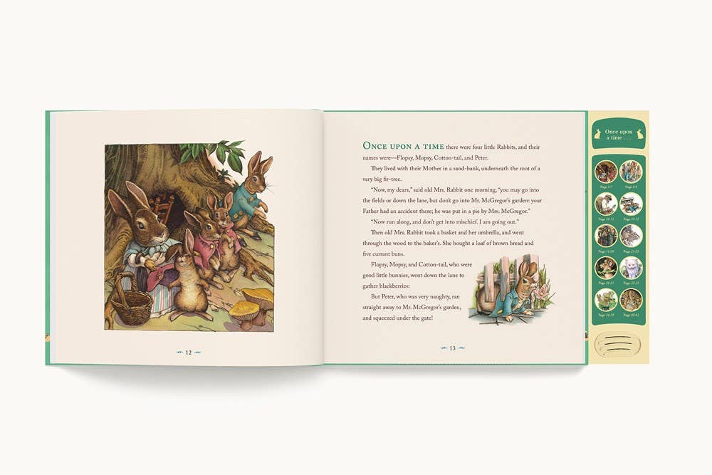 The Classic Tale of Peter Rabbit : A Press and Play Storyboo - Image 2