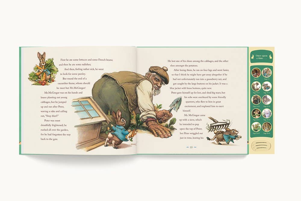 The Classic Tale of Peter Rabbit : A Press and Play Storyboo - Image 3
