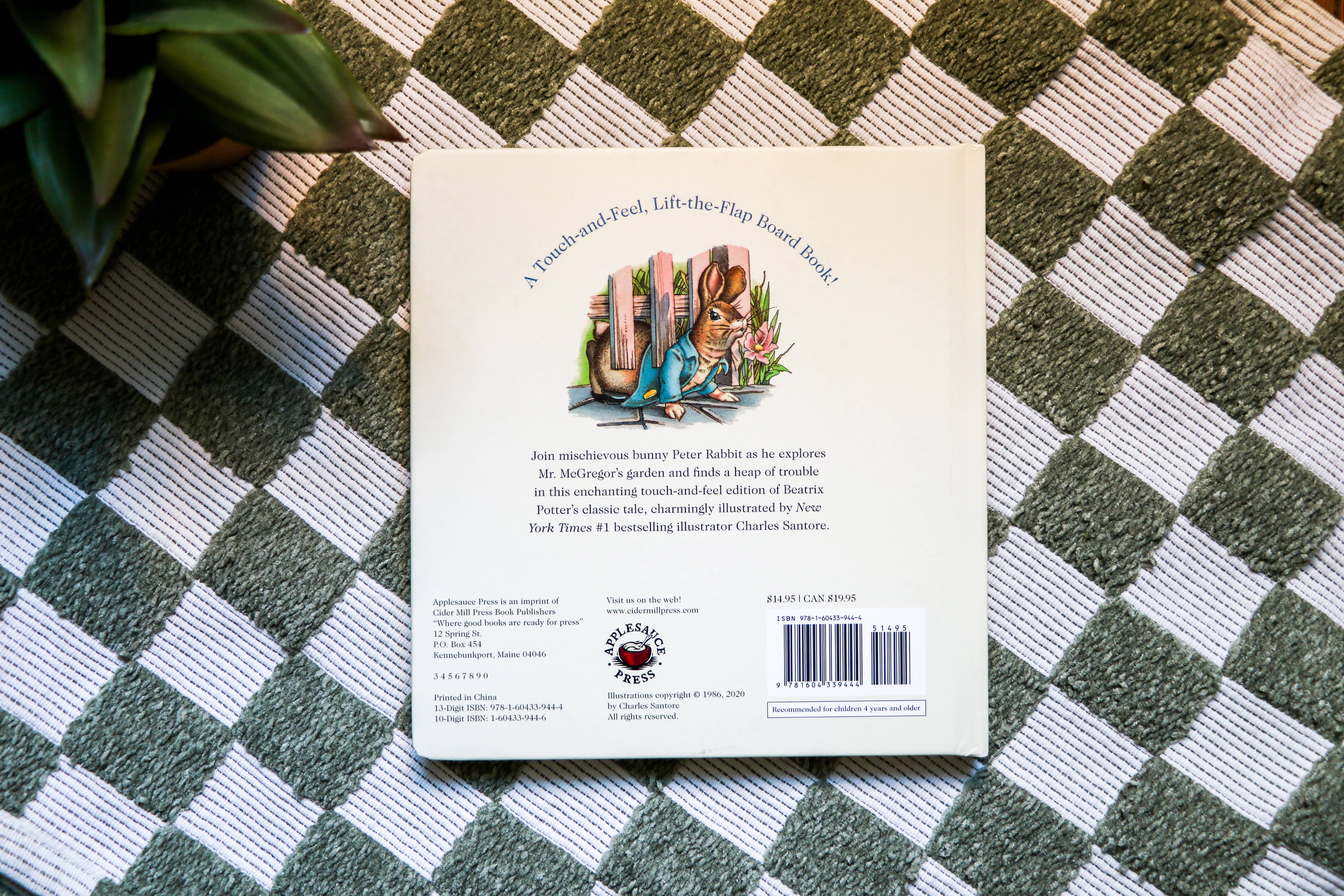 The Classic Tale of Peter Rabbit Touch and Feel Board Book - Image 3