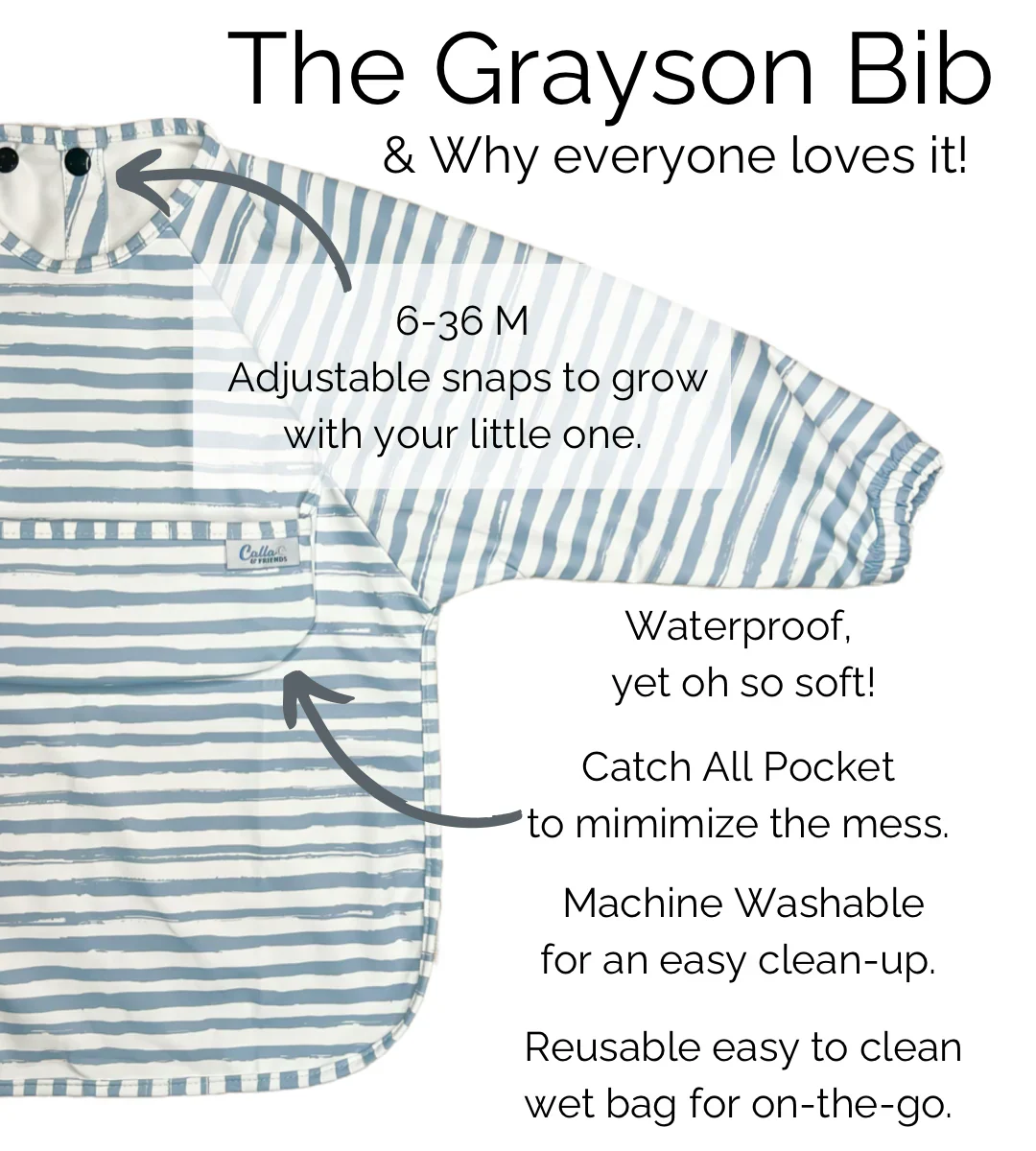 The Grayson Long Sleeve Bib - Image 3
