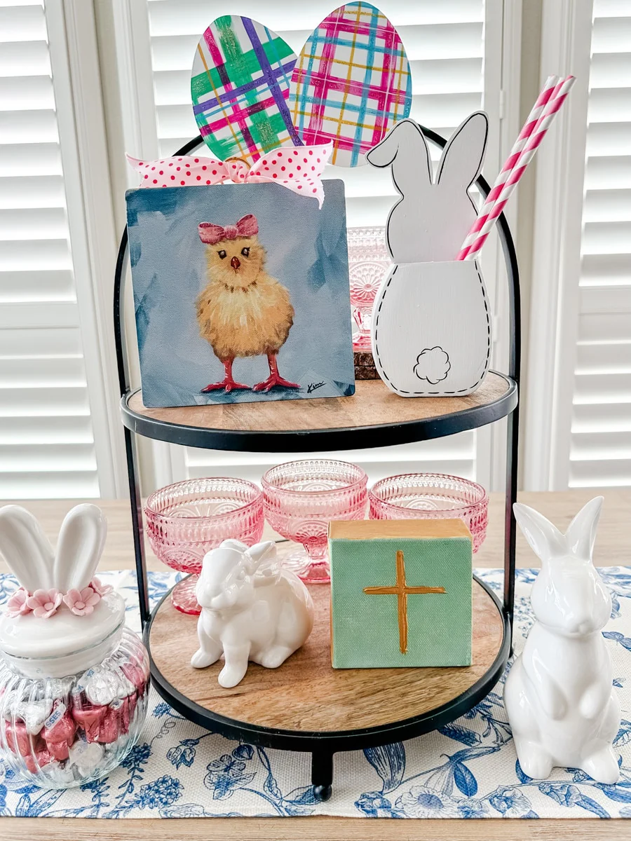 The Round Top Collection Mini Pink Bow Chick - Image 4
