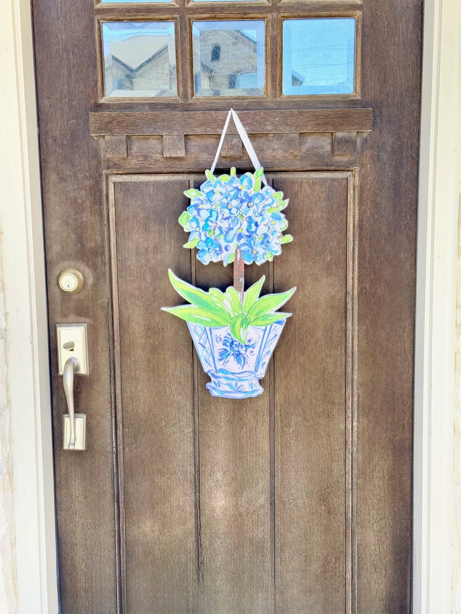 The Round Top Collection Rosanne Beck Blue Hydrangea - Image 3