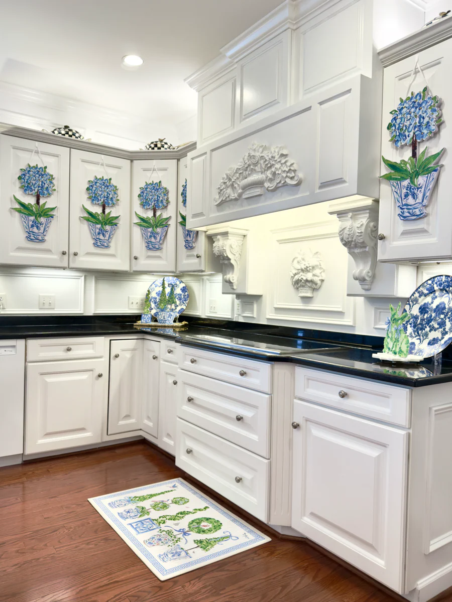The Round Top Collection Rosanne Beck Blue Hydrangea - Image 4