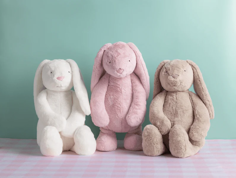 Theo The Tan Bunny Large Plush Pal - Image 2