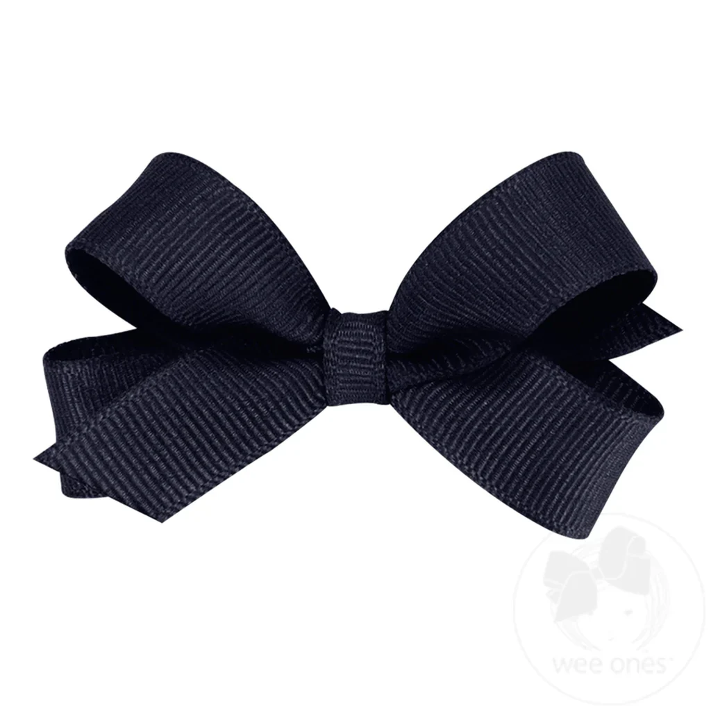 Tiny Classic Grosgrain Girls Hair Bow MANY COLORS - Image 11