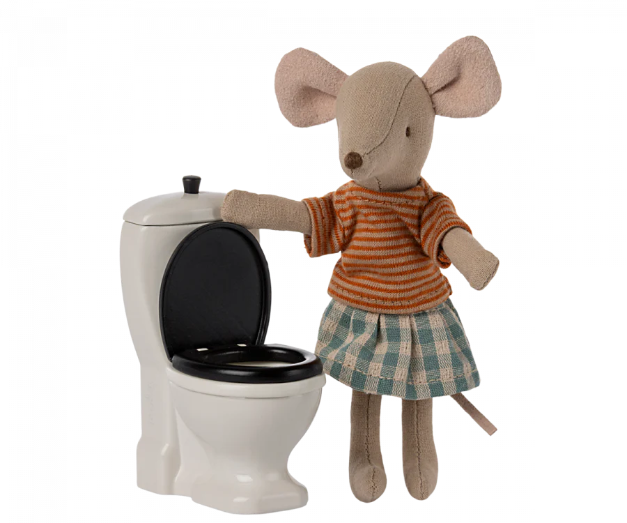 Maileg Toilet, Mouse - Image 3