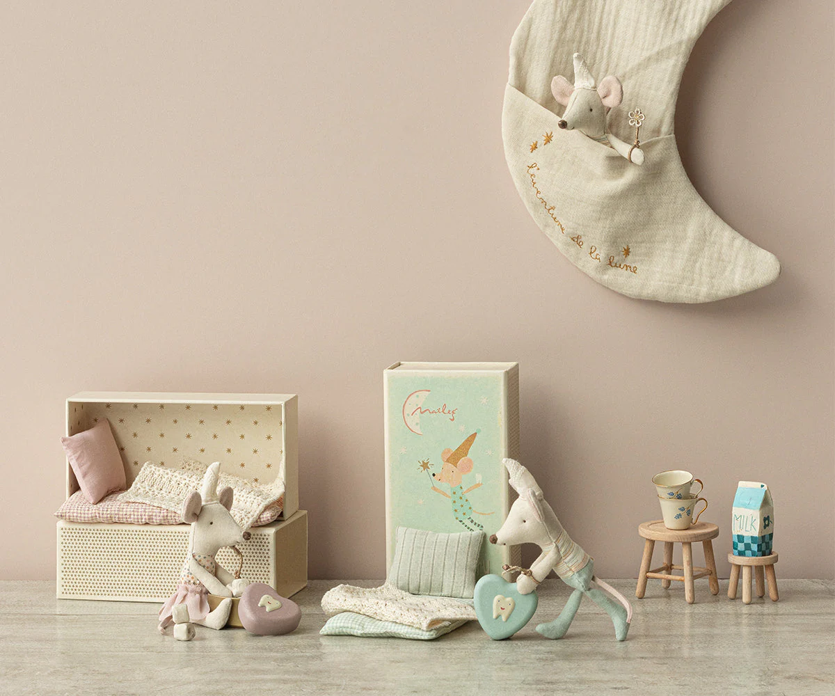 Tooth fairy mouse, Little sister in matchbox - Image 3
