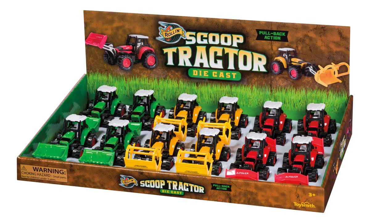 Toysmith Rollin' Scoop Tractor - Image 4